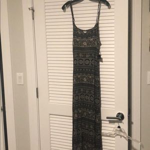 Patterned maxi dress